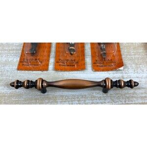 4 Amerock Colonnade Antique Copper Furniture Drawer Bar Pull T-150-AC New Opened